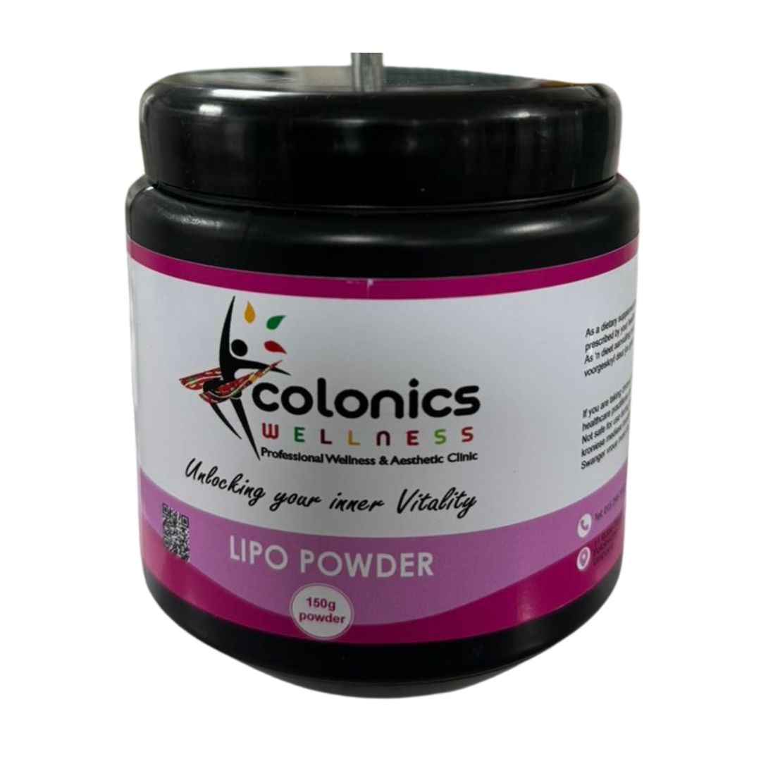 Colonics Wellness Lipo Powder, 150 gram container