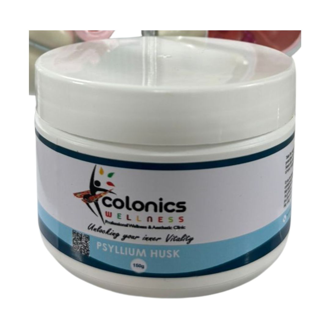 Colonics Wellness Psyllium Husk, 150 gram container
